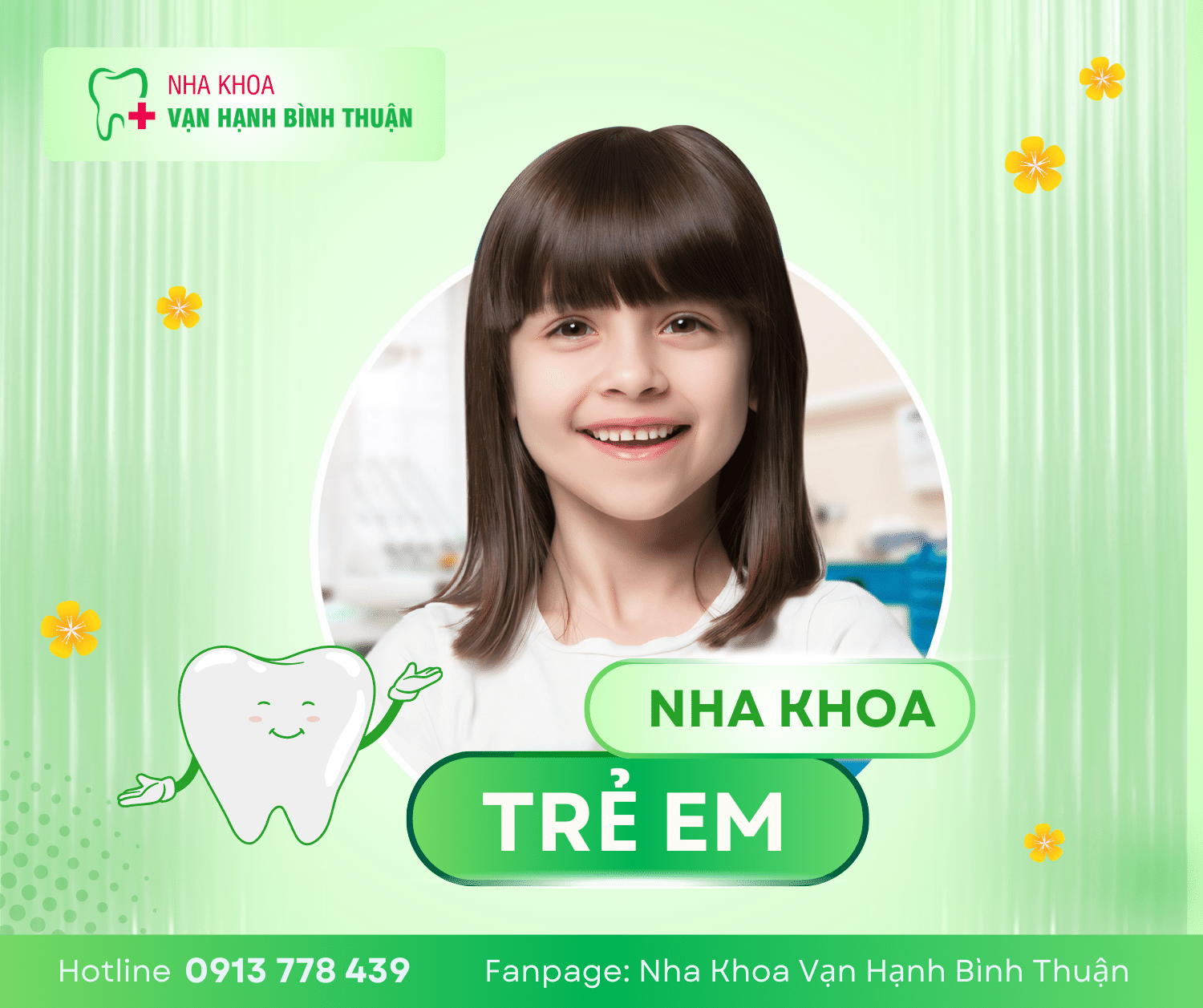 Nha khoa trẻ em - Nha khoa Vạn Hạnh Bình Thuận