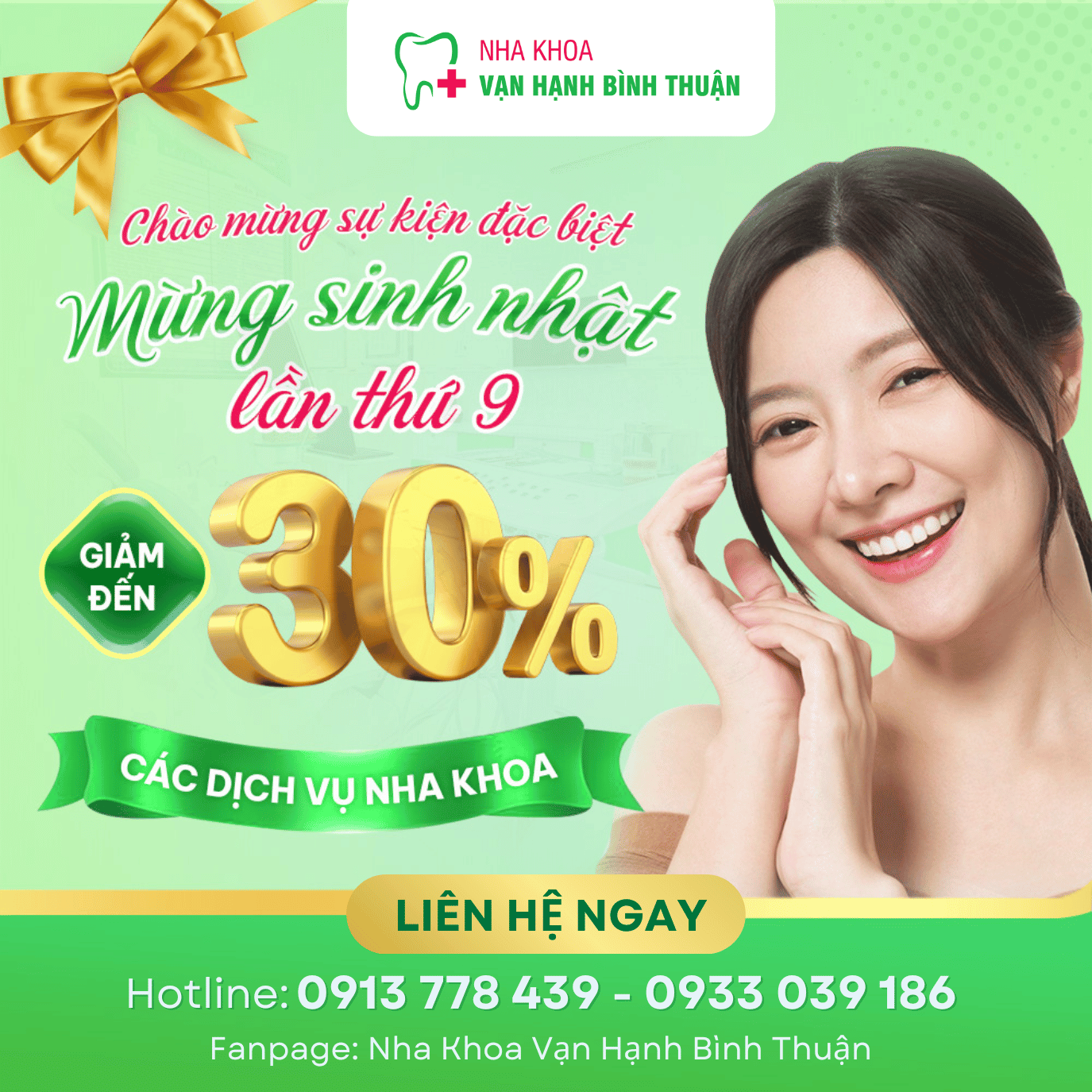 Sinh nhật lần thứ 9 của Nha Khoa Vạn Hạnh Bình Thuận